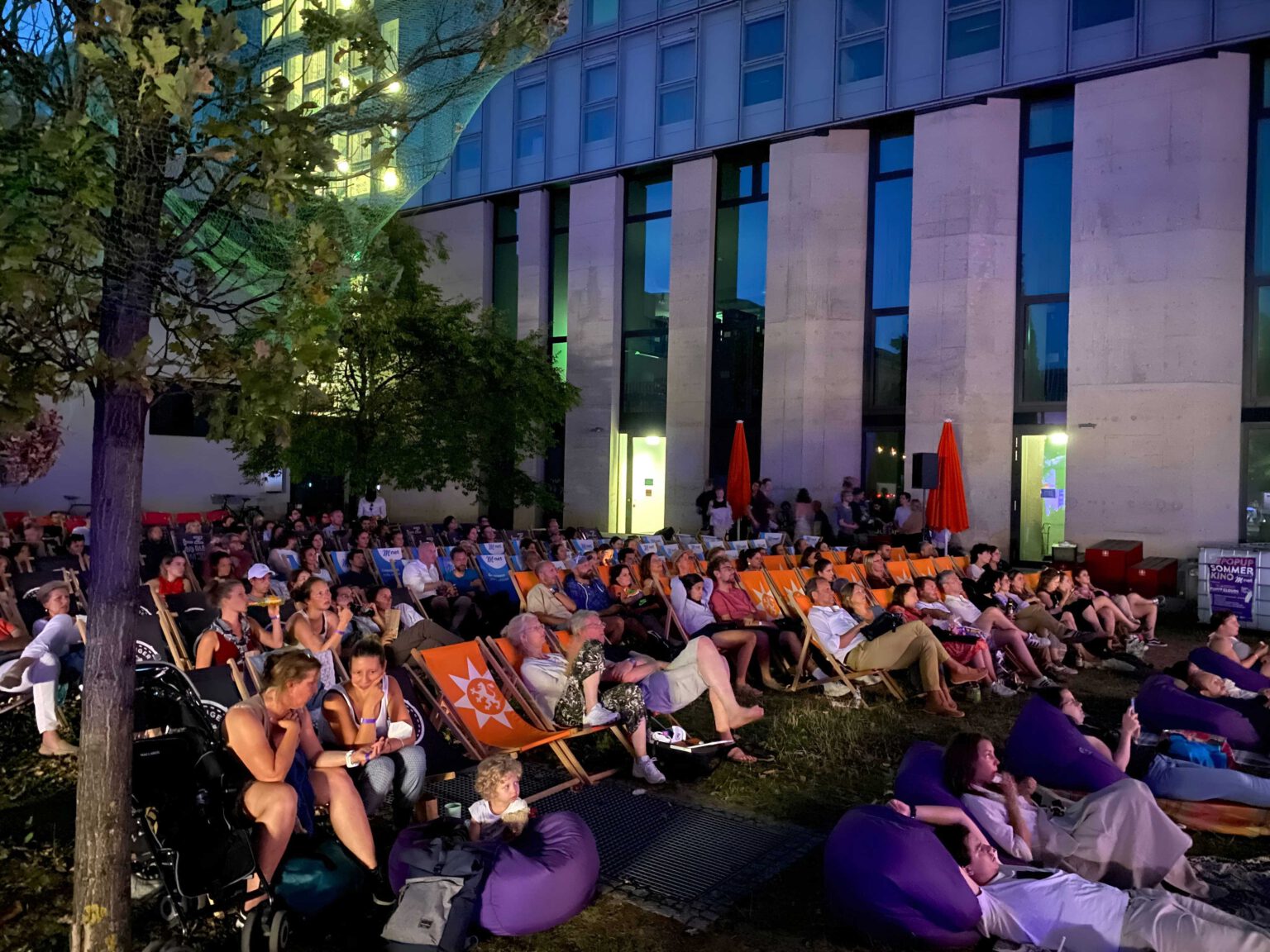 Das kostenlose Open Air PopUp Sommerkino in München für alle.